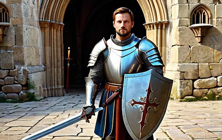 리니지 클래스별 추천 무기 - Noble Knight**

"A professional knight in shining plate armor, holding a decorated one-handed sword ...