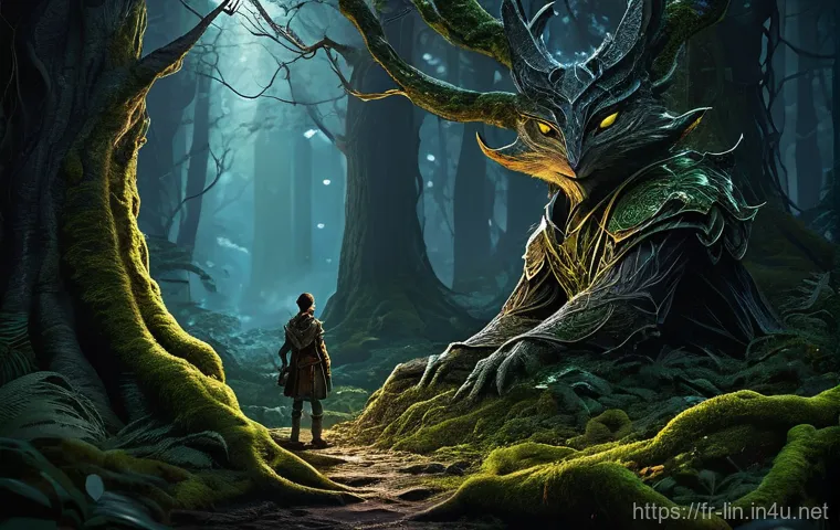 리니지 희귀 몬스터 공략 - **Prompt Title: Nightfall in the Enchanted Forest: Confronting the Dark Forest Mortar**
**Promp...