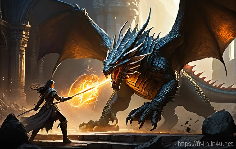 리니지 희귀 보스 등장 위치 - **An Epic Raid Boss Battle in a Grand Fantasy Arena:**
A dynamic, action-packed scene depicting ...