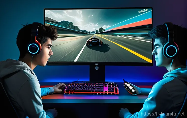 리니지 리마스터 서버 구조 - **Prompt:** A sprawling, high-tech data center bathed in cool, ambient blue and green LED lighting. ... 리니지 리마스터 서버 구조 - **Prompt:** A sprawling, high-tech data center bathed in cool, ambient blue and green LED lighting. ...